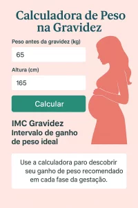 Gestante sorrindo e acariciando a barriga