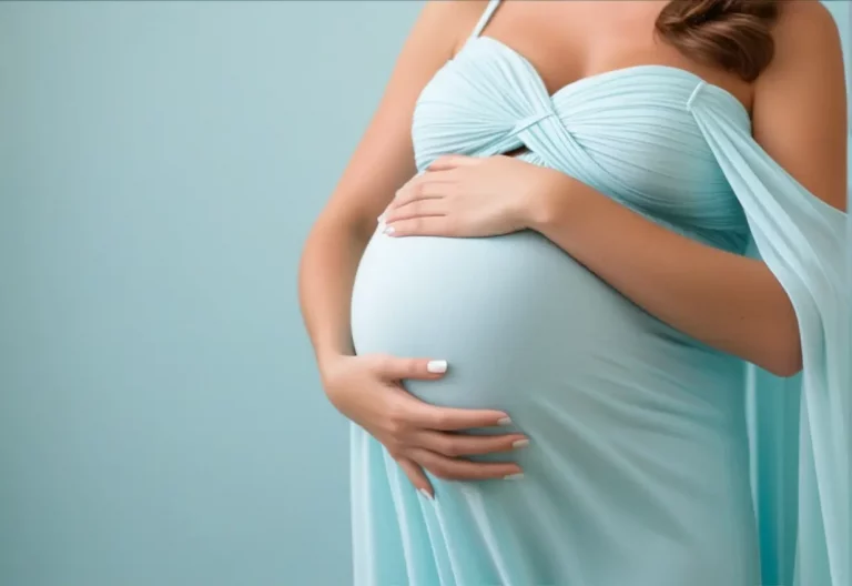 como engravidar Uma barriga de grávida em crescimento, simbolizando a expectativa e a alegria da maternidade.