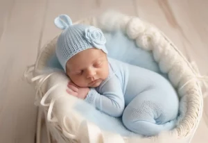 Bebê tranquilo com o nome Heitor Rafael