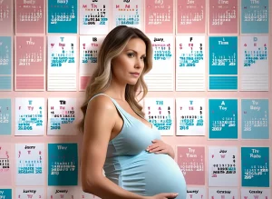 Calculadora Gravidez - Mulher Grávida Utilizando Calculadora de Gravidez