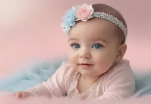 Antonella - Bebê com um sorriso adorável e expressão afetuosa.