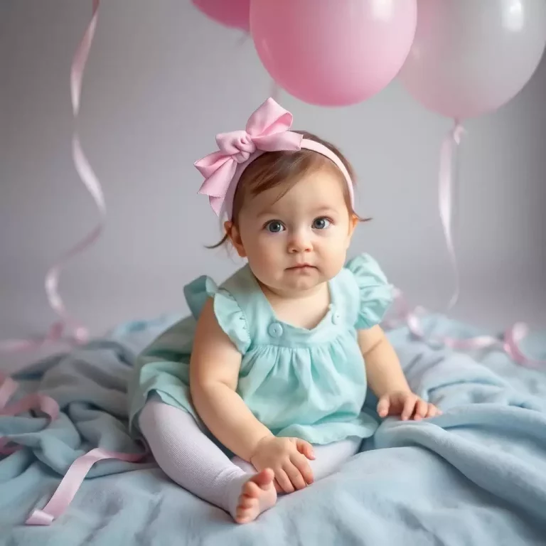 Bebê alegre com nome Renata, rodeado de sugestões para uma combinação única.
