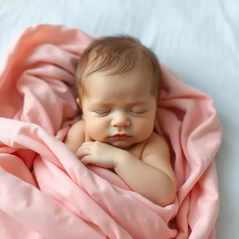 Bebê sorridente com vestido floral, representando nomes que combinam com Gisele