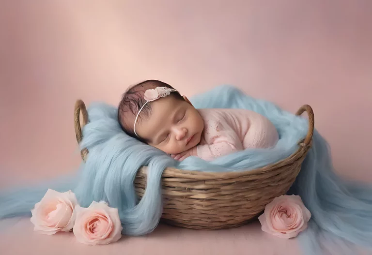 Bebê olhando para cima e nomes que combinaram com Maria