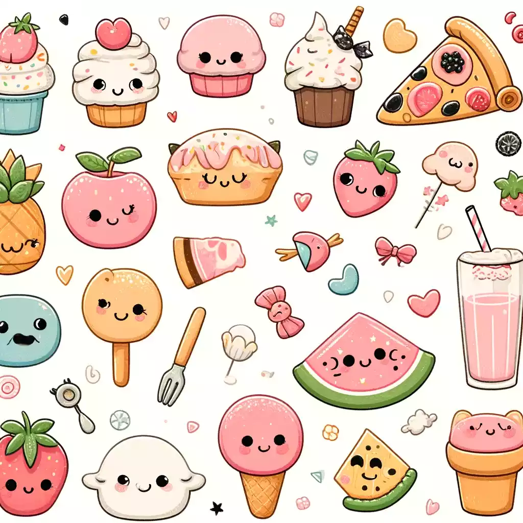 Cupcake fofo com carinha winky, ideal para atividades criativas