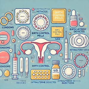 Diagrama mostrando a uretra, vagina, útero e trompas de falópio, destacando que o sistema urinário e reprodutivo são independentes.