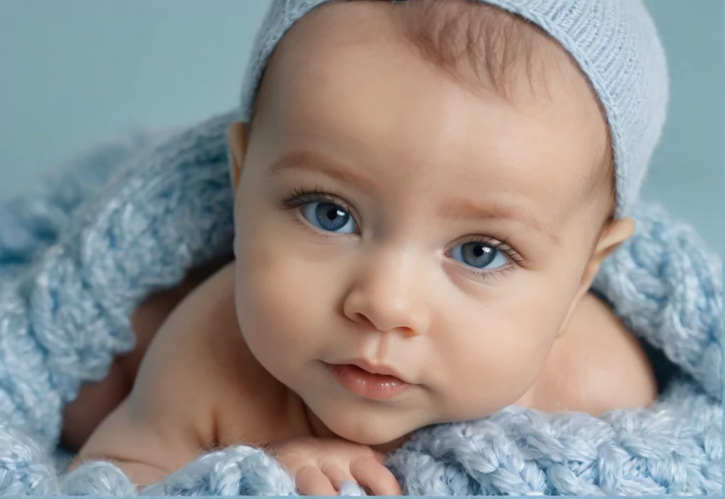 Bebê segurando a mão do pai, transmitindo amor e proteção.